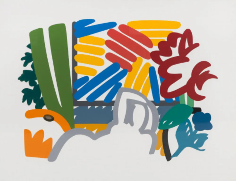 Serigrafía Wesselmann - Still Life with Matisse and Johns