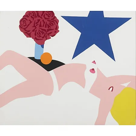 Serigrafía Wesselmann - The Great American Nude 