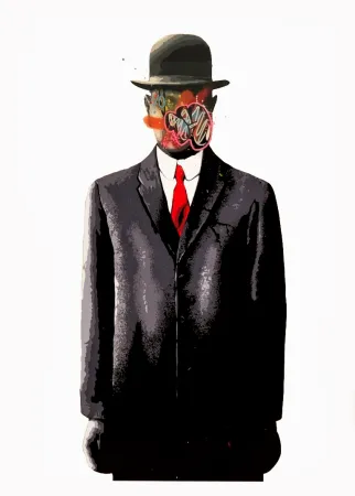 Serigrafía Whatson - Son of a Man (White)