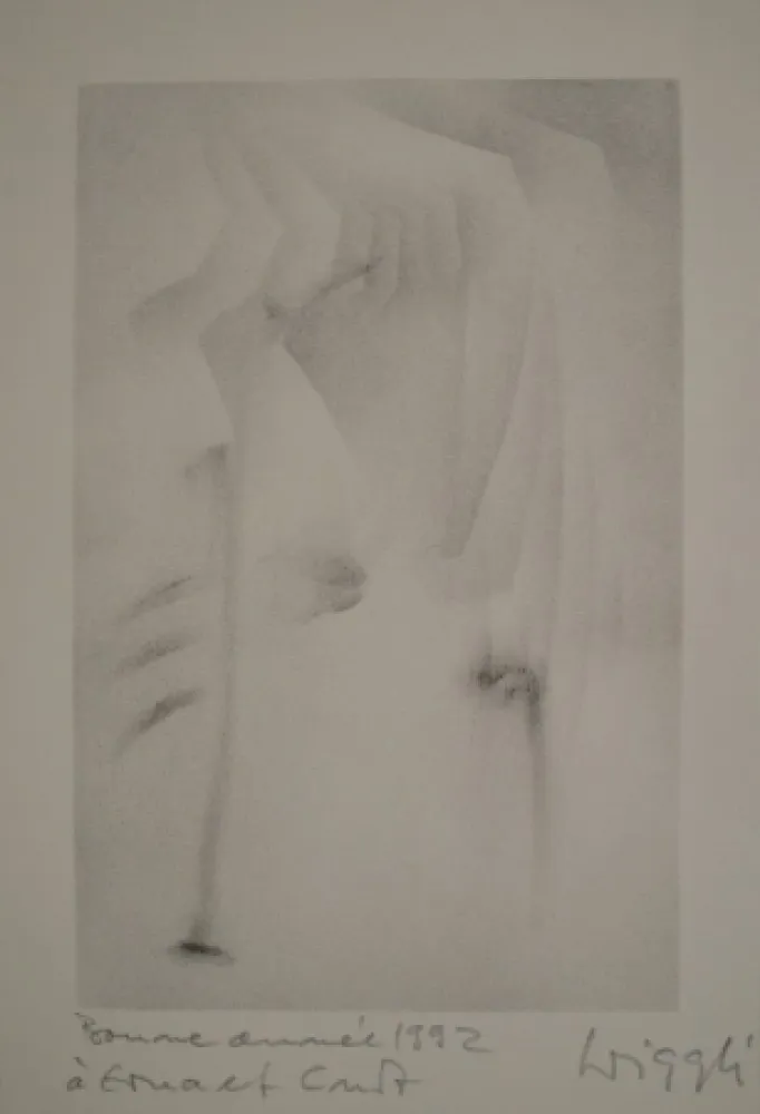 Litografía Wiggli - Neujahrskarte 1992