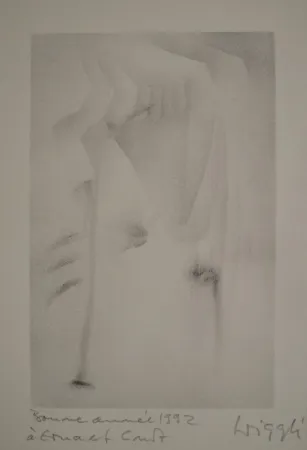 Litografía Wiggli - Neujahrskarte 1992