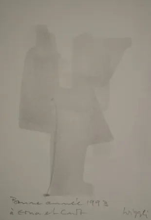 Litografía Wiggli - Neujahrskarte 1993