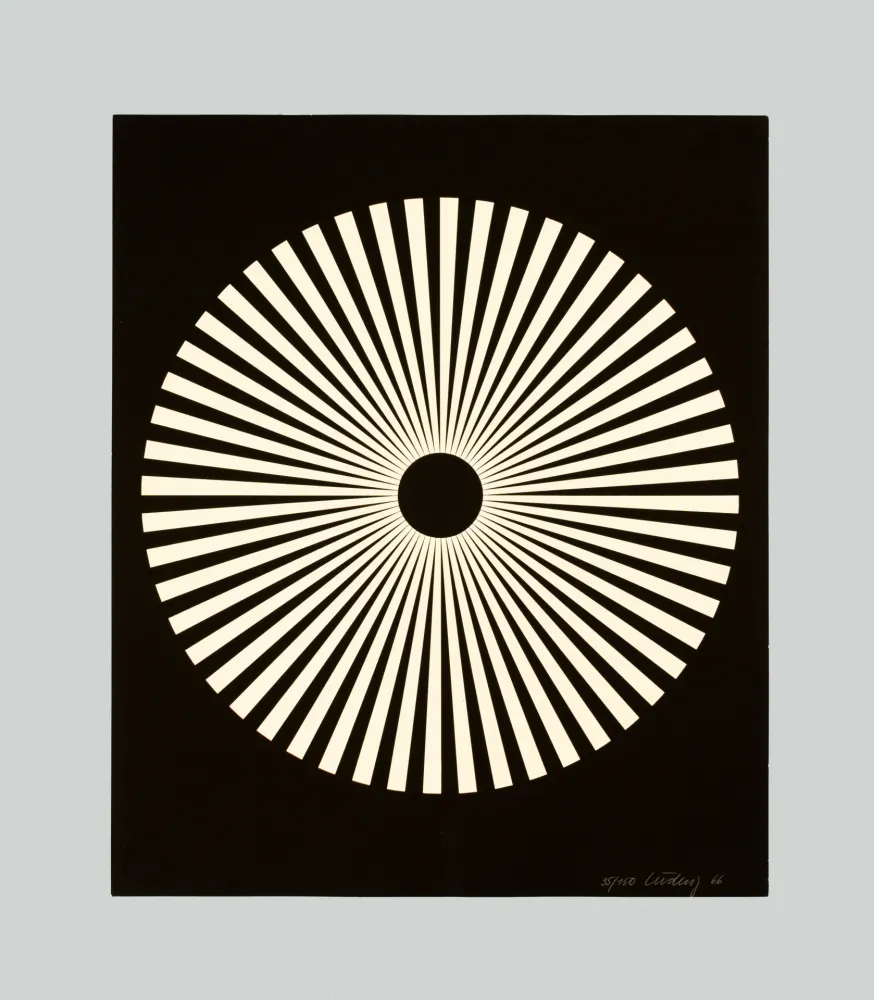 Serigrafía Wilding - Composition