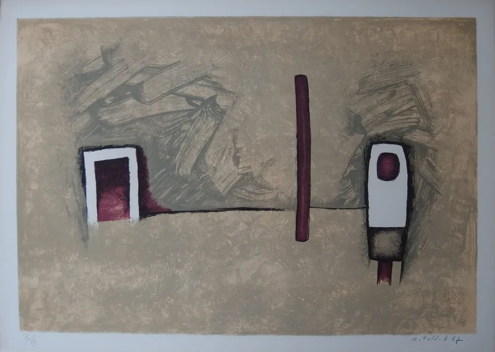 Litografía Witold-K - La porte d'entrée