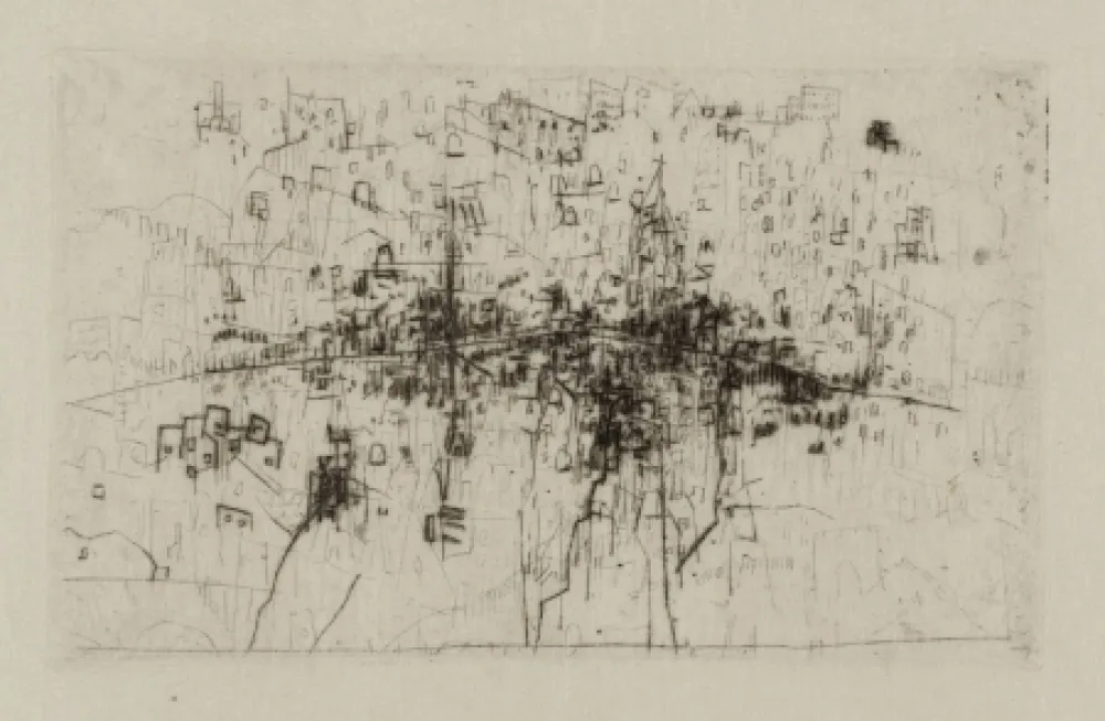 Punta Seca Wols - Die stadt-quer