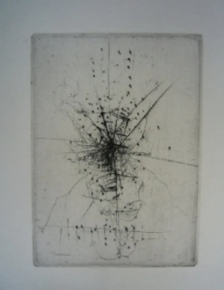 Grabado Wols - Etoile