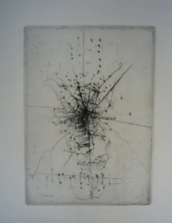 Grabado Wols - Etoile