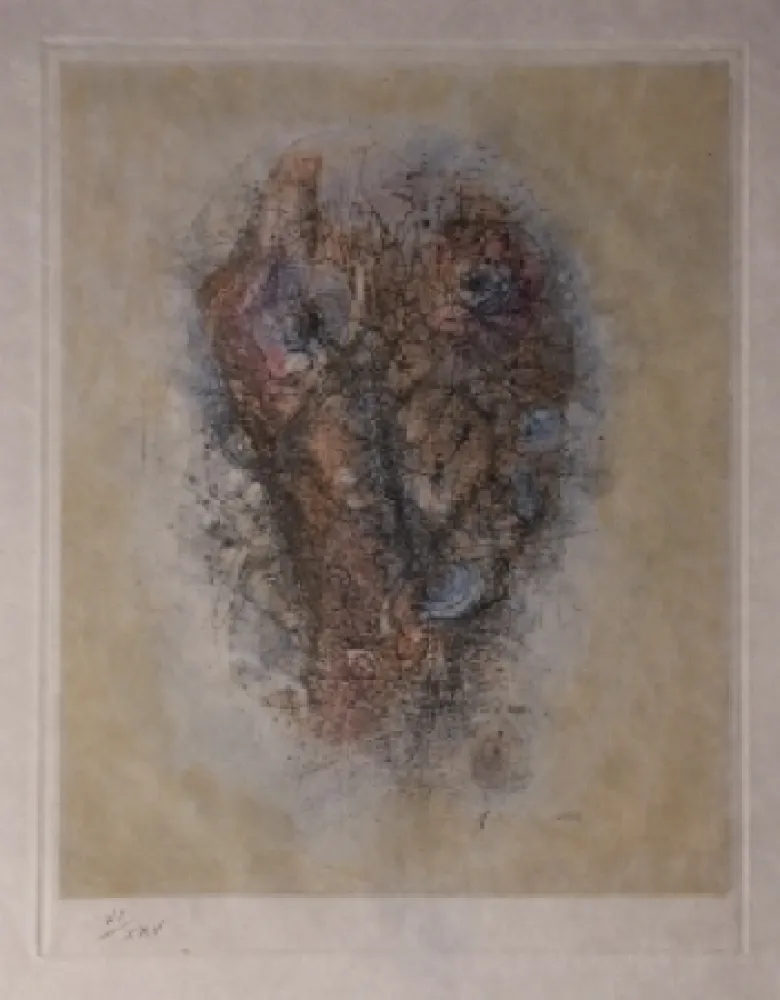 Grabado Wols - Sombre dimanche