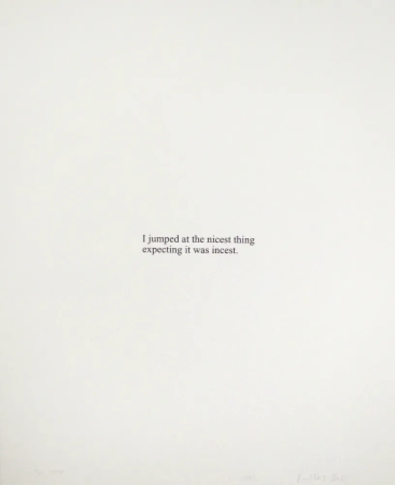 Serigrafía Wool - I Jumped A