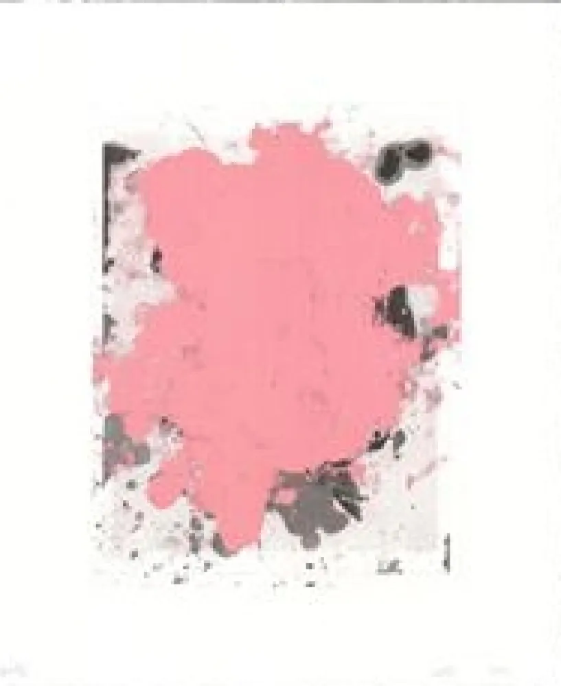 Litografía Wool - Portrait (red)