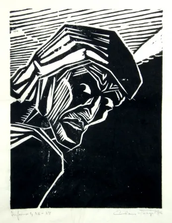 Grabado En Madera Wrage - Inferno