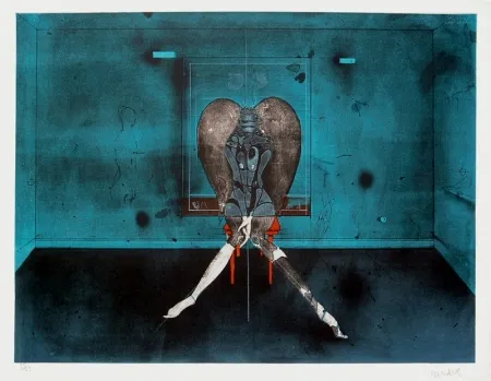 Litografía Wunderlich - No Angel