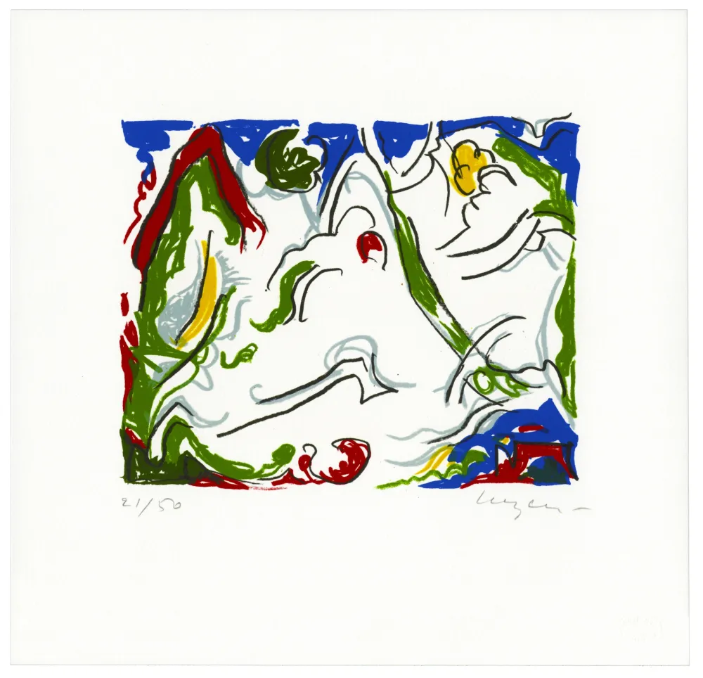 Litografía Wyckaert - Balades III.7