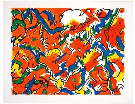 Litografía Wyckaert - Colchiques euphoriques