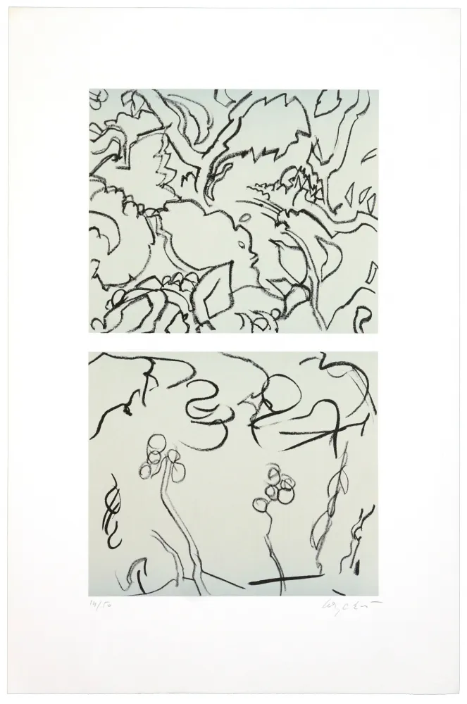 Litografía Wyckaert - Pour 