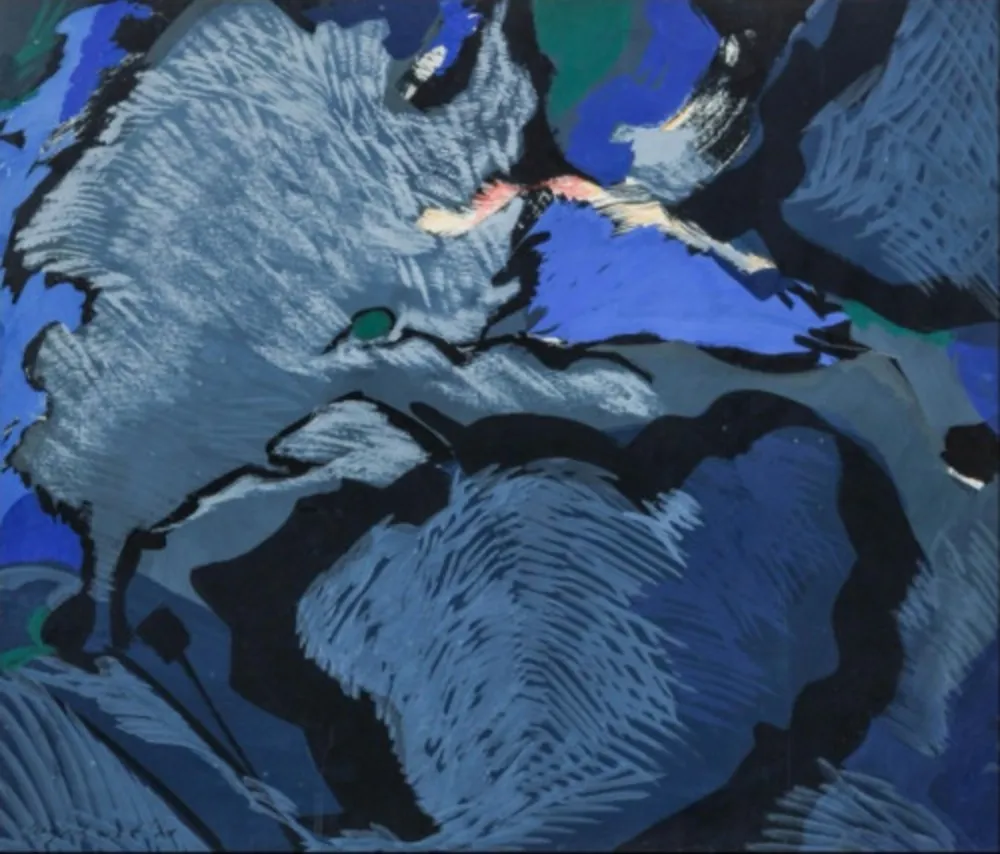 Monotipo Wyckaert - Sans titre