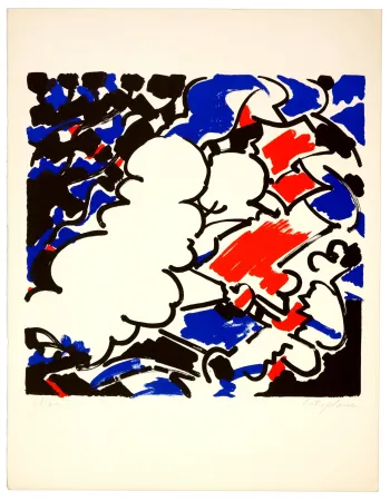 Litografía Wyckaert - Sans titre