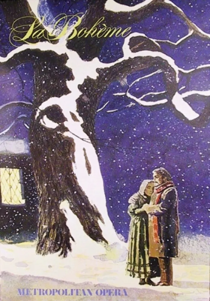 Cartel Wyeth - La Boheme