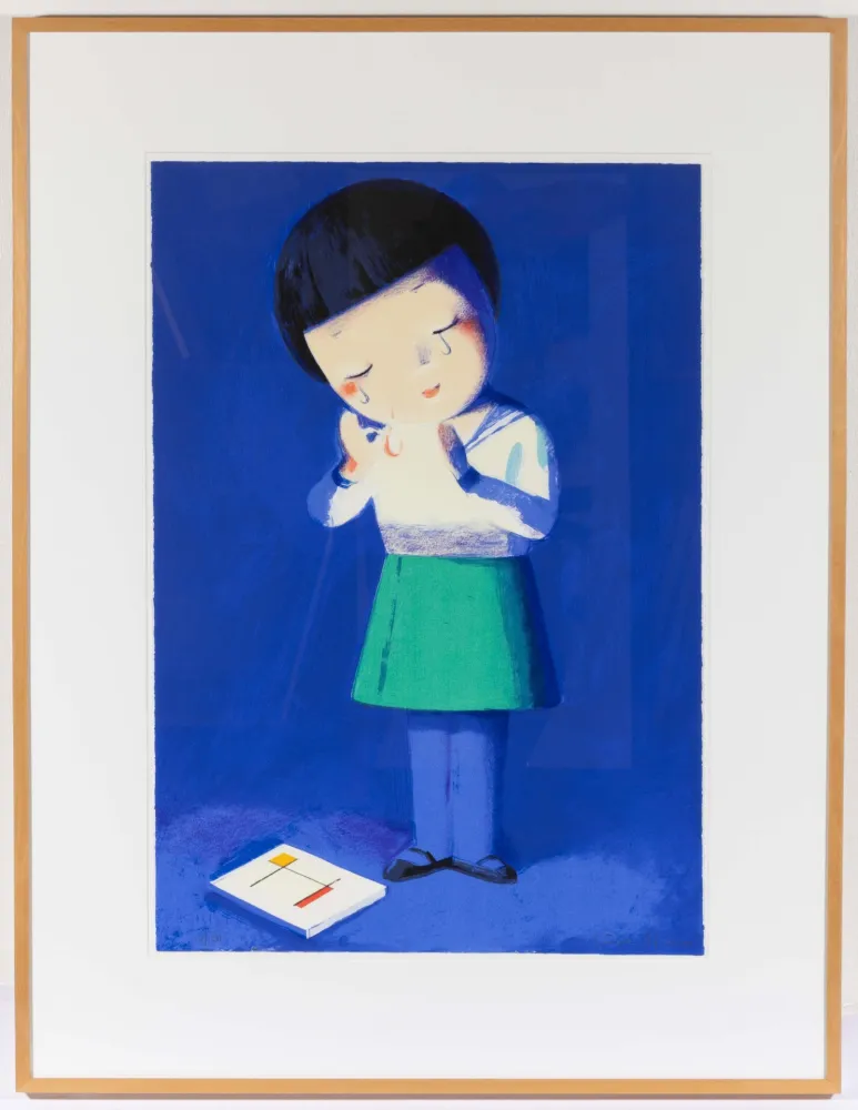 Litografía Ye - Crying Girl