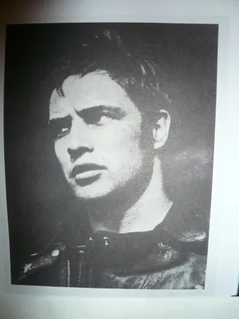 Serigrafía Young - Marlon Brando