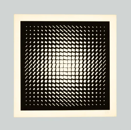 Serigrafía Yvaral - Composition