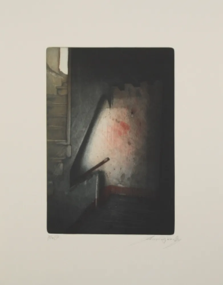 Aguafuerte Y Aguatinta Zado - Treppenhaus