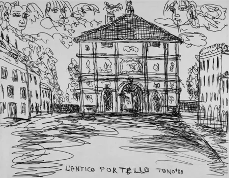 Aguafuerte Zancanaro - L'antico Portello