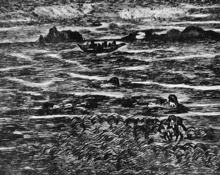 Grabado Zancanaro - Senza titolo