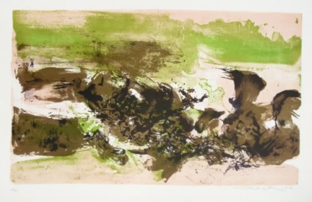 Litografía Zao - A la gloire de l'image 271