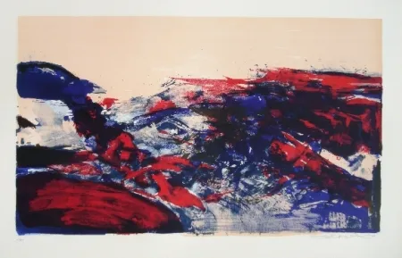 Litografía Zao - A la gloire de l'image 274