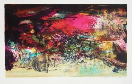 Litografía Zao - A la gloire de l'image 276