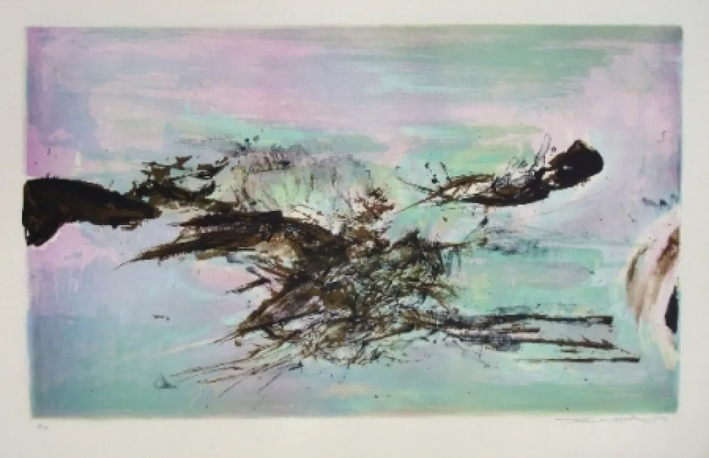 Litografía Zao - A la gloire de l'image 277