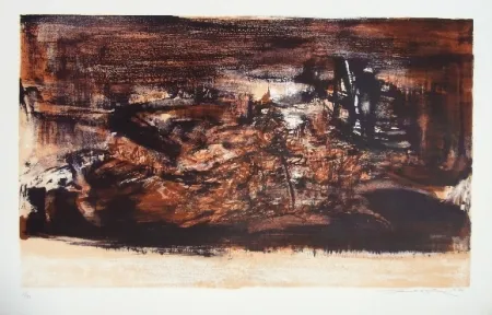 Litografía Zao - A la gloire de l'image 282