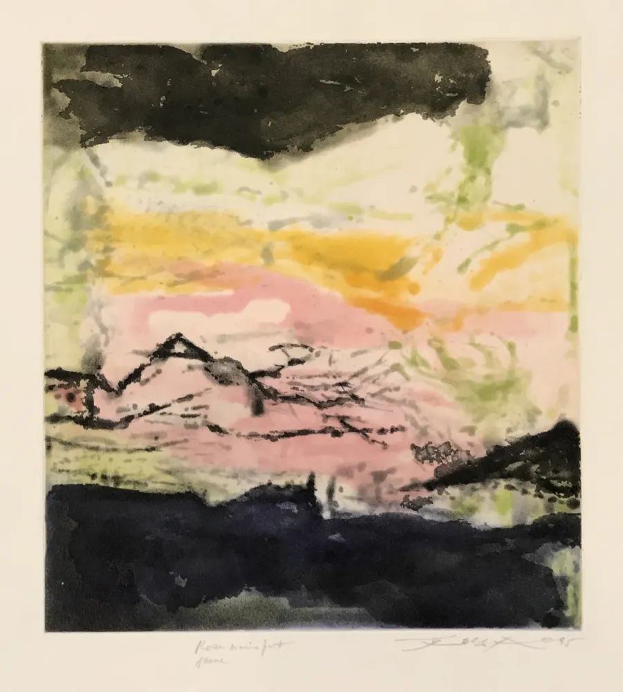 Aguafuerte Y Aguatinta Zao - Annonciation and Moments (386)