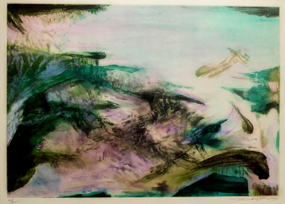 Aguatinta Zao - Aquatint 252