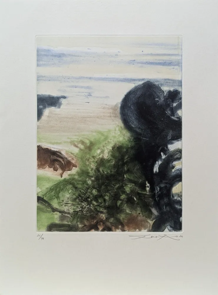 Aguafuerte Y Aguatinta Zao - Beauregard