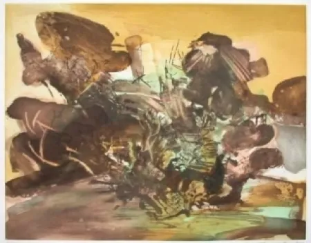 Aguafuerte Y Aguatinta Zao - Composition 262