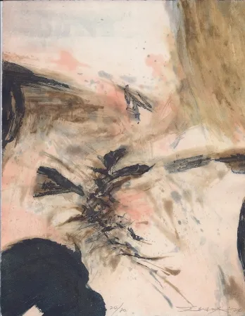 Aguatinta Zao - Composition 263