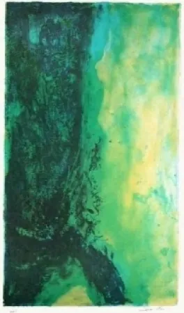 Litografía Zao - Composition 396