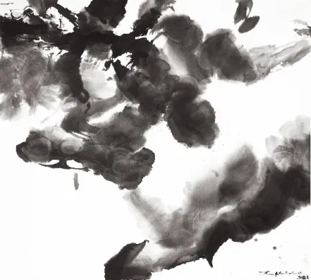 Aguafuerte Y Aguatinta Zao - Composition sans titre 2