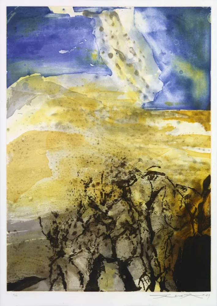 Aguafuerte Zao - Eau forte