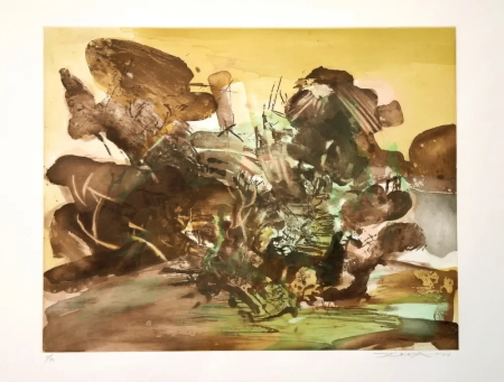 Grabado Zao - ETCHING WITH AQUATINT - n° 262