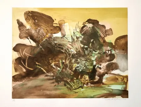 Grabado Zao - ETCHING WITH AQUATINT - n° 262
