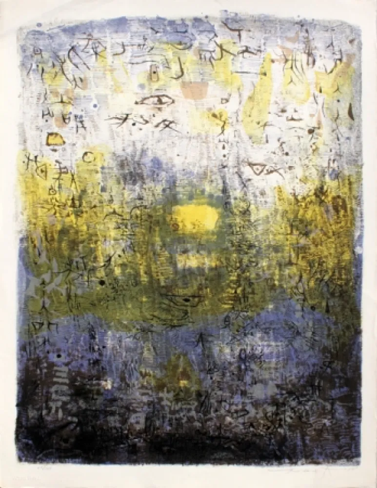 Litografía Zao - Foret Perdue (Lost Forest)