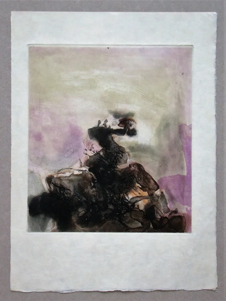 Aguafuerte Zao - L'Étang