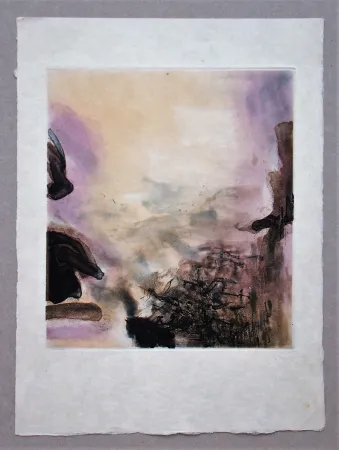 Aguafuerte Zao - L'Étang