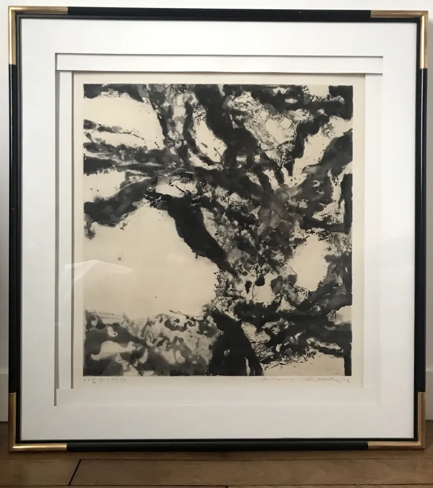 Aguafuerte Y Aguatinta Zao - Sans titre (Agerup 360)