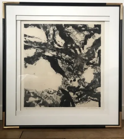 Aguafuerte Y Aguatinta Zao - Sans titre (Agerup 360)