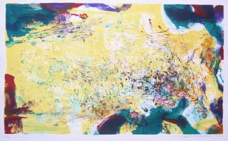 Litografía Zao - Untitled