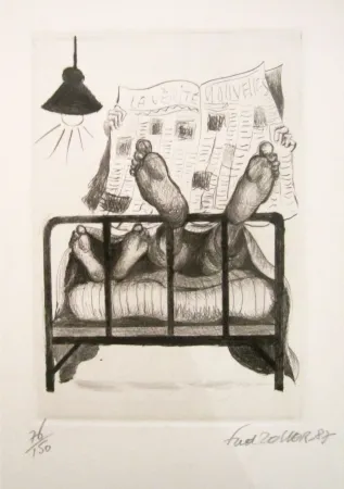 Litografía Zeller - La vérité, nouvelles